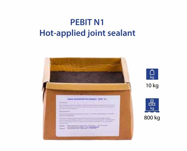 Pebit N1 Герметик для бетонных швов горячего нанесения